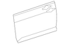 Pkg Tray Trim - Ford (GD9Z-5446668-AD)