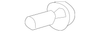Reservoir Tank Bolt - Toyota (90119-06779)
