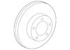 A/C Refrigerant Discharge Hose - Nissan (92490-ZN50A)