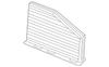 Windshield Garnish Molding, Right - Mopar (YF54DW1AA)