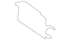 M14x1.5x37.5 Front Disc Brake Caliper Bolt - GM (15098000)
