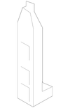 Actuator Rod - Ford (YL3Z-16613A68-AA)