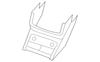 Windshield Garnish Molding, Left - Mopar (ZZ05WL8AA)