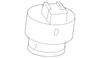 Hex Nut, Right - Mopar (6510952AA)