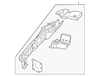 Rear Door Molding, Left - Mopar (YS67AXRAA)