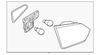Bezel, Rdo Windshield Side G/Molding Spkr  Grl - Cadillac (89046866)