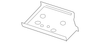 Front Bumper Fascia Head Lamp Opening Bracket - Cadillac (84133961)