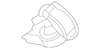 Splash Guard, Rear - Nissan (T99J2-6RR0D)