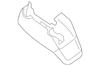 2nd Rear Outer Seat Belt, Left - Mopar (ZV731D5AB)