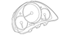 Handle Assembly-C/Pillar Asst                   *Wheat - GM (21998341)