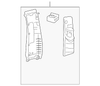 Bag Assembly, Pubx C/Mbr Stow                 *Clear - GM (88937539)