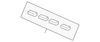 Front Sill Plate - Ford (GD9Z-5413208-BJ)
