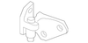 Passenger Side Instrument Panel Airbag Housing Side Bracket - GM (96861996)