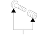 Nut, Mounting - Mopar (5086769AA)