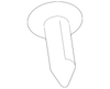Quarter Trim Panel Clip - Toyota (90467-05164-B2)