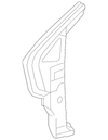 Black Front Lower Grille - GM (84406762)