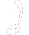 Door Trim Panel - Ford (YW1Z-5423942-DAE)