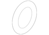 Engine Coolant Pipe O-Ring - Porsche (N-101-392-01)