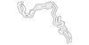 HVAC Heater Hose - Toyota (87245-0E160)
