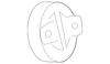 B1 Brake Piston Assembly - Mopar (68110668AA)