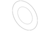 Engine Coolant Pipe O-Ring - Porsche (WHT-006-124)