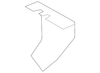 Deflector, I/P Otr Air Otlt Right-hand-82I       *Gray - GM (90541413)