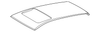Black Front Seat Cushion Rear Frame Lower Cover - Buick (90765897)
