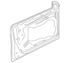 C Pillar Molding, Right - Mopar (WR16ZJ3AA)