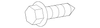 Headlamp Assembly Screw - Toyota (90159-50388)