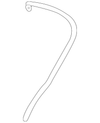 Door Belt Inner Weatherstrip, Right - Mopar (68607095AA)