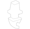 Auxiliary Heater Outlet Hose - Cadillac (84120928)