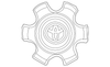 Center Cap - Toyota (42603-35810)