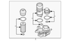 Handle, Inside - Ford (HA1Z-5822600-BC)