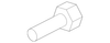 Hex Nut - Mopar (6107284AA)