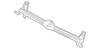 Number 4 Floor Panel Crossmember with Reinforcements, Panels, and Nuts - GM (96810942)