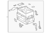 Applique Assembly-Roof Panel Rear - GM (25953711)