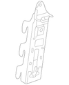 Center Seat Belt - BMW (72-11-7-233-552)