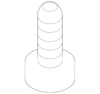 Outer Belt Assembly Lower Bolt - Porsche (N-989-520-01)