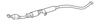 Catalytic Converter (Front) - Toyota (17410-21500)