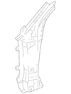 Door Glass - Ford (GD9Z-5421411-A)