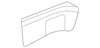 Front Seat Cushion, Right - Mopar (ZQ571D5AA)