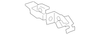 Ebony Rear Seat Head Restraint Guide - GM (89043502)