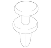 Mount Bracket Clip - Toyota (90467-12081)
