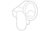 Compartment Door - Ford (YF1Z-7411586-AAA)