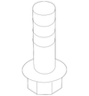 Support Bolt - Porsche (N-909-767-02)