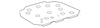 Medium Dark Pewter Front Seat Adjuster Switch Bezel - GM (88941682)