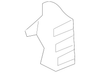 Seat Back Cushion - Ford (YF1Z-5466800-CB)