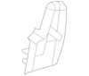 Front Seat Cushion Cover - Mopar (YN321DVAA)