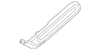 Granite and Light Neutral Passenger Side Center Pillar Upper Trim Panel - GM (94738339)