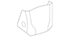 Cover, R/Seat #2 Black Cushion Hge Fin - GM (88943885)